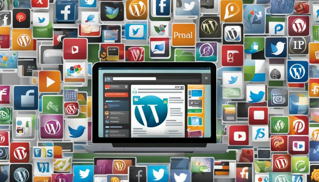 Integrating social media with WordPress hosting