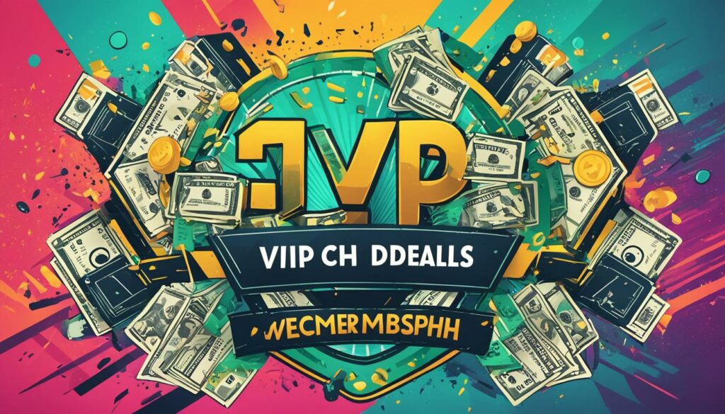 VIP Deals and Financial Incentives
