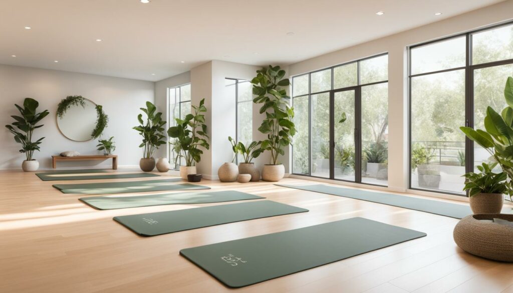 yoga studio theme