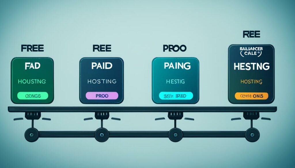 Pros and cons of free hosting